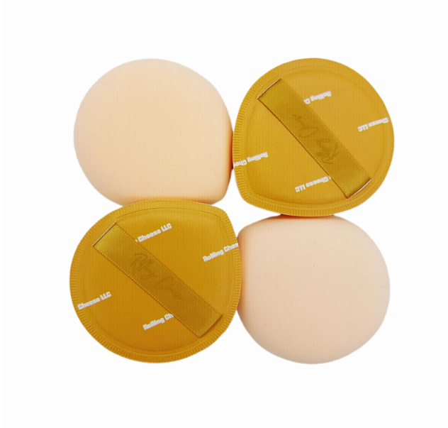 2PC Premium Skin-Friendly Powder Puff 🌸 - Wet & Dry Use 💧, Soft as Bab ...